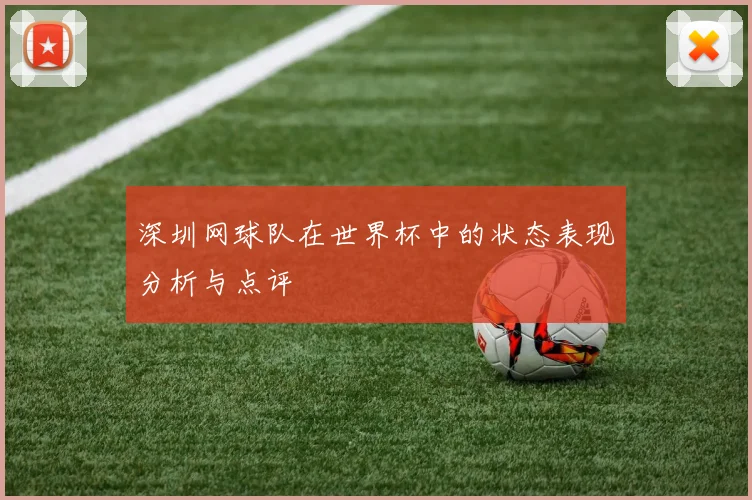 深圳网球队在世界杯中的状态表现分析与点评